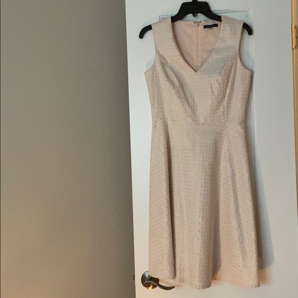 Blush Pink and Rose Gold Dress